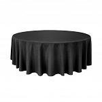 Toalha de Mesa Decor Shantung  Preto