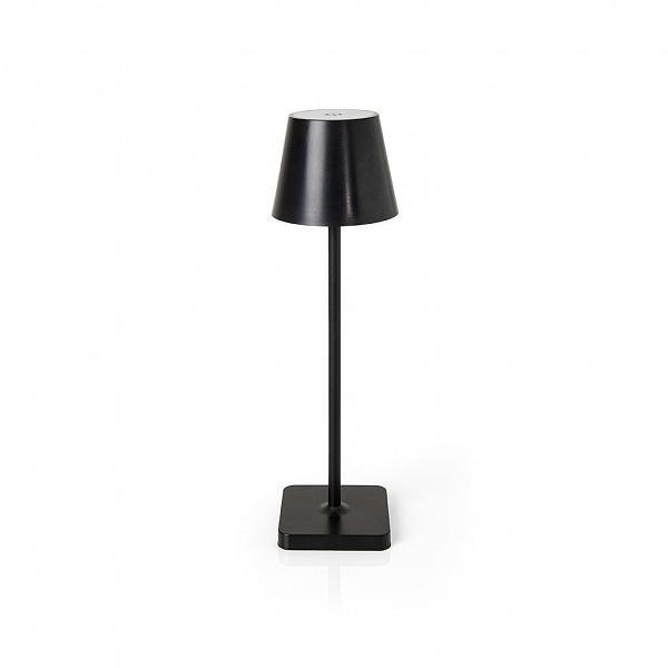 Luminária de Mesa Ross Tátil Regulável Preto