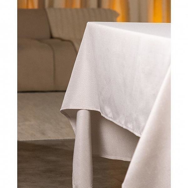 Toalha de Mesa Versatile Elinor Natural 150cm x 150cm