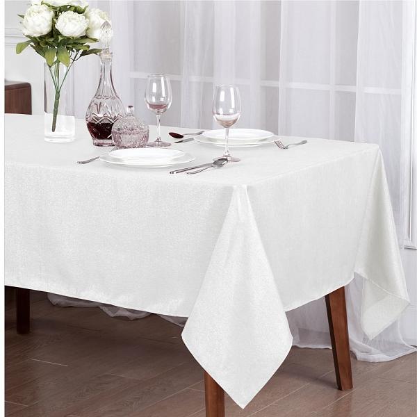 Toalha de Mesa Versatile Leah Silver 220cm x 220cm