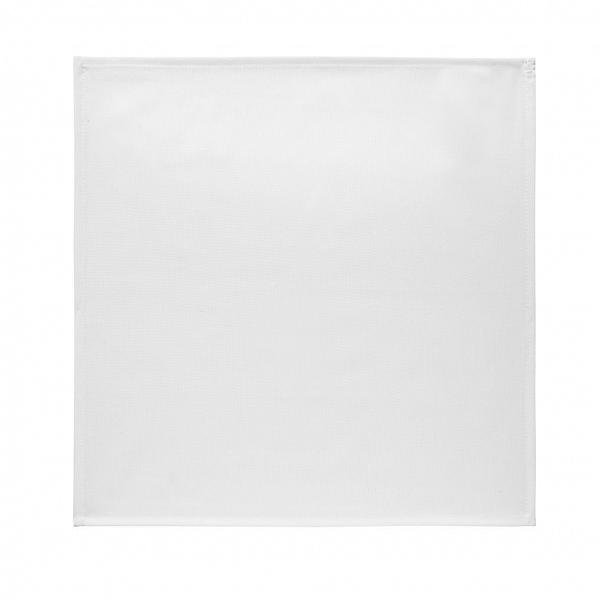 Guardanapo 45cm X 45cm Bainha Simples Panama Branco