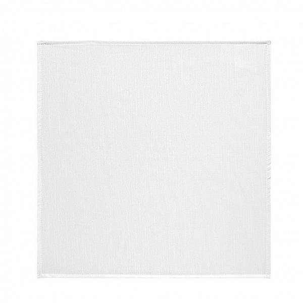 Guardanapo Decor Shantung 43cm x 43cm Branco