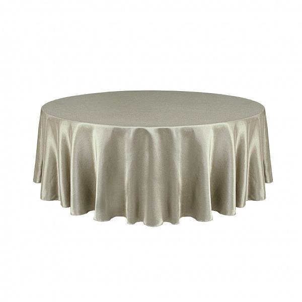 Toalha de Mesa Decor Shantung Cinza