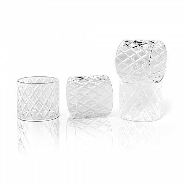 Anel de Guardanapo 4 Pcs Glass