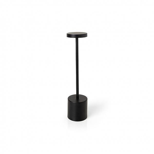 Luminária de Mesa Ártico Tátil Regulável Preto