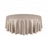 Toalha de Mesa Decor Shantung Taupe