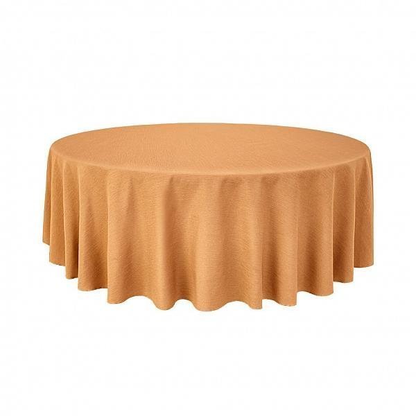 Toalha de Mesa Decor Shantung Mostarda