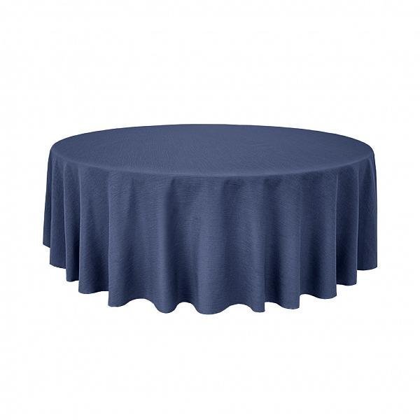 Toalha de Mesa Decor Shantung Marinho