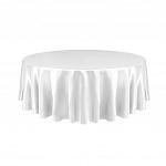 Toalha de Mesa Decor Shantung  Branco