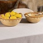 Bowl Duo Rattan Com Alça 25,5cm