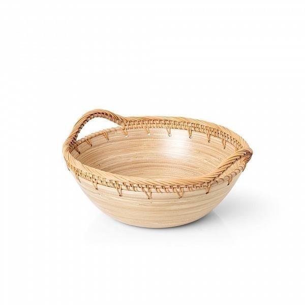 Bowl Duo Rattan Com Alça 25,5cm