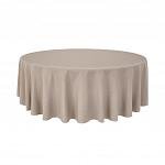 Toalha de Mesa Decor Shantung Taupe