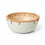 Bowl Duo Rattan 15cm Sálvia