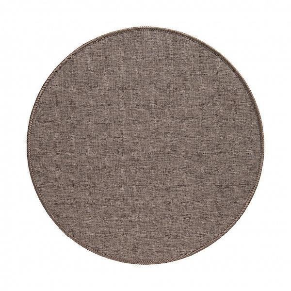 Jogo Americano  Loom 38cm Circular Avulso Liva Taupe