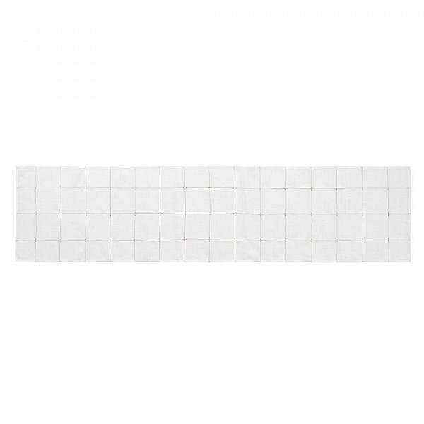 Caminho de Mesa Unité Sirius Branco 40cm x 172cm