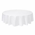 Toalha de Mesa Versatile Leah Silver Circular 180cm